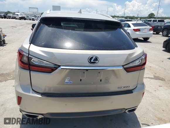 2016 Lexus RX 350 с VIN 2T2ZZMCA5GC027635, выставлен на аукционе Copart как лот 62029095 с пробегом 80 609 миль миль и Списание • Salvage title. История ставок и продаж доступна на DreamBid. Изображение 6.