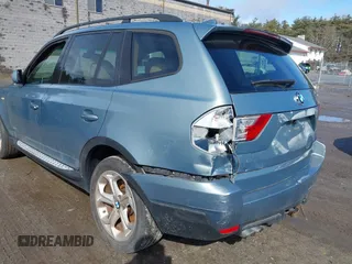 2009 BMW X3 xDrive30i with VIN WBXPC93449WJ25928, listed as a IAAI auction lot 41721787 with 102,570 mi miles. Bid and sale history available at carsss.com. Image 6.