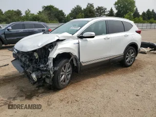 2021 Honda CR-V Touring z VIN 7FART6H96ME005154, wystawiony jako Copart lot #60266905 z przebiegiem 54 624 mil mil oraz Szkoda całkowita • Salvage title. Historia ofert i sprzedaży dostępna na DreamBid. Obrazek 1.