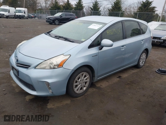 2013 Toyota Prius Two with VIN JTDZN3EU6D3208345, listed as a IAAI auction lot 41867939 with 193,820 mi miles and . Bid and sale history available at carsss.com. Image 18.