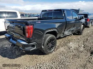 2020 GMC Sierra 1500 Elevation with VIN 1GTU9CET8LZ346101, listed as a Copart auction lot 45496745 with 0 mi miles and Salvage Title. Bid and sale history available at carsss.com. Image 3.