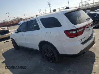2015 Dodge Durango SXT with VIN 1C4RDJAG2FC240459, listed as a Copart auction lot 55298755 with 126,919 mi miles and Salvage title. Bid and sale history available at DreamBid. Image 2.
