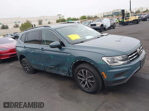 2019 Volkswagen Tiguan SE with VIN 3VV3B7AX3KM113955, listed as a IAAI auction lot 42164890 with 77,806 mi miles and . Bid and sale history available at DreamBid. Image 6.