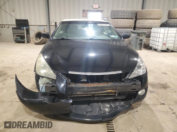 2004 Toyota Solara SE with VIN 4T1FA38P64U036621, listed as a Copart auction lot 46827595 with 127,167 mi miles and Salvage Title. Bid and sale history available at carsss.com. Image 5.
