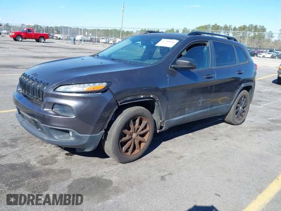2014 Jeep Cherokee Latitude with VIN 1C4PJMCS3EW298340, listed as a IAAI auction lot 41708488 with 217,438 mi miles and . Bid and sale history available at DreamBid. Image 2.