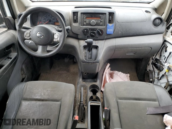 2015 Nissan NV200 SV with VIN 3N6CM0KN9FK708496, listed as a Copart auction lot 57135105 with 141,126 mi miles and Salvage title. Bid and sale history available at DreamBid. Image 8.