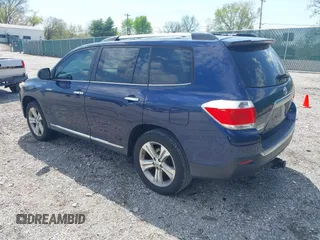 2012 Toyota Highlander Limited with VIN 5TDYK3EH0CS072699, listed as a IAAI auction lot 41861645 with 183,815 mi miles and . Bid and sale history available at DreamBid. Image 3.