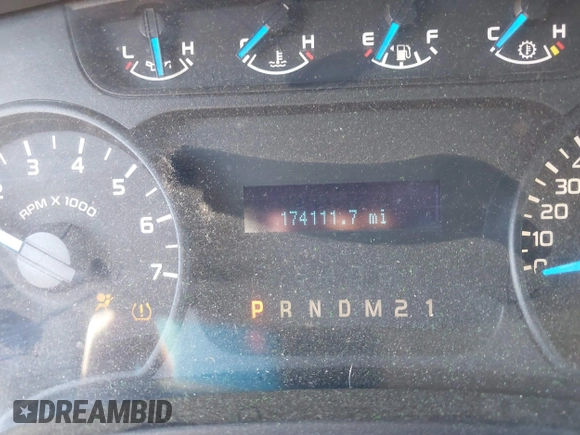 2014 Ford F-150 XL with VIN 1FTEX1CM1EKG04187, listed as a IAAI auction lot 41353752 with 174,111 mi miles and . Bid and sale history available at DreamBid. Image 7.