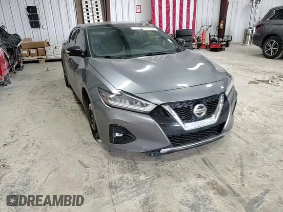 2019 Nissan Maxima SV with VIN 1N4AA6AV8KC383305, listed as a Copart auction lot 45301095 with 135,846 mi miles and Salvage Title. Bid and sale history available at DreamBid. Image 14.