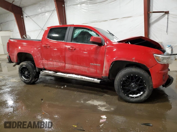 2020 Chevrolet Colorado 4WD LT with VIN 1GCGTCENXL1104411, listed as a Copart auction lot 87895605 with Not provided miles and Salvage title. Bid and sale history available at DreamBid. Image 4.