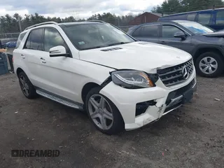 2015 Mercedes-Benz M 400 with VIN 4JGDA5GB3FA534787, listed as a IAAI auction lot 41084917 with 116,325 mi miles and . Bid and sale history available at DreamBid. Image 1.