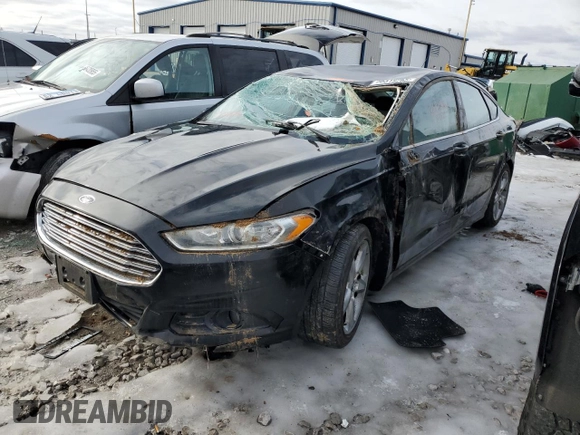 2016 Ford Fusion S with VIN 3FA6P0G70GR366534, listed as a Copart auction lot 88319265 with 61,244 mi miles and Salvage Title. Bid and sale history available at carsss.com. Image 1.