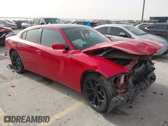 2015 Dodge Charger SXT with VIN 2C3CDXHG0FH827503, listed as a IAAI auction lot 41728214 with Not Provided miles and . Bid and sale history available at DreamBid. Image 1.