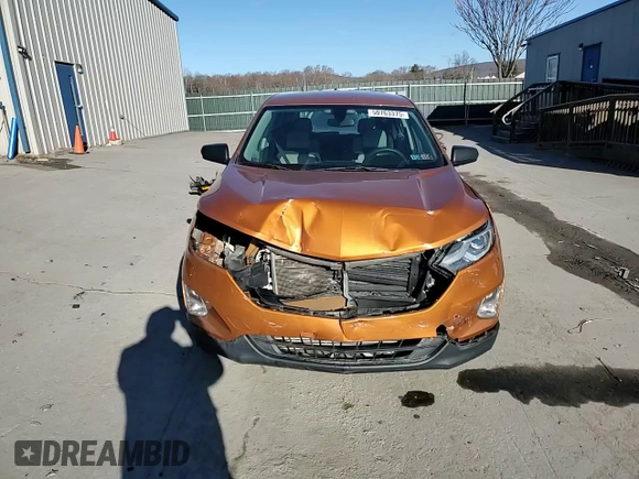 2018 Chevrolet Equinox LS with VIN 2GNAXHEV9J6118339, listed as a Copart auction lot 50763375 with 135,224 mi miles and Salvage Title. Bid and sale history available at DreamBid. Image 12.