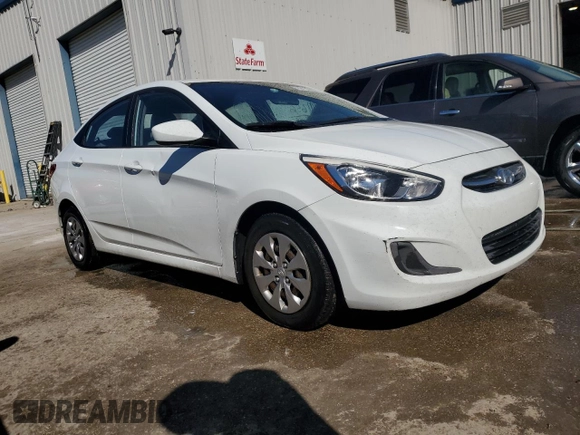 2016 Hyundai Accent SE with VIN KMHCT4AE0GU954722, listed as a Copart auction lot 89130695 with 100,656 mi miles and Non Repairable. Bid and sale history available at carsss.com. Image 4.
