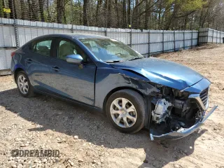 2017 Mazda 3 Sport with VIN 3MZBN1U76HM124464, listed as a Copart auction lot 51140795 with 81,352 mi miles and Salvage Title. Bid and sale history available at DreamBid. Image 4.