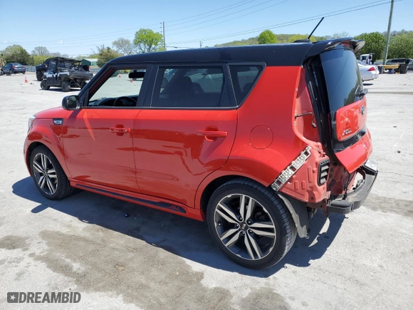 2019 Kia Soul + with VIN KNDJP3A54K7666882, listed as a Copart auction lot 53380235 with 91,946 mi miles and Salvage Title. Bid and sale history available at carsss.com. Image 2.