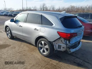 2016 Acura MDX with VIN 5FRYD4H25GB062542, listed as a IAAI auction lot 41720963 with 133,711 mi miles. Bid and sale history available at carsss.com. Image 3.