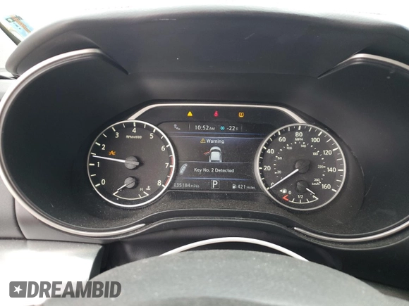 2016 Nissan Maxima SL with VIN 1N4AA6AP7GC408705, listed as a Copart auction lot 44404025 with 135,184 mi miles and Salvage title. Bid and sale history available at DreamBid. Image 9.