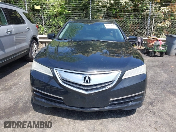 2015 Acura TLX Tech with VIN 19UUB1F57FA005463, listed as a IAAI auction lot 42027656 with 171,708 mi miles. Bid and sale history available at carsss.com. Image 12.
