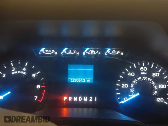 2016 Ford F-150 XL with VIN 1FTMF1EP5GKF21564, listed as a IAAI auction lot 41681825 with 129,064 mi miles and . Bid and sale history available at DreamBid. Image 7.