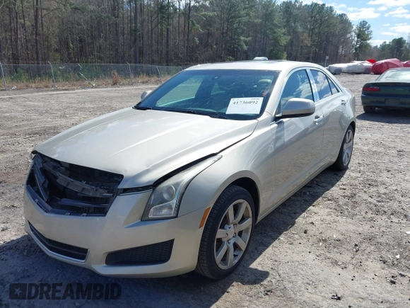 2013 Cadillac ATS with VIN 1G6AA5RA4D0168968, listed as a IAAI auction lot 41736092 with 117,831 mi miles and . Bid and sale history available at DreamBid. Image 2.