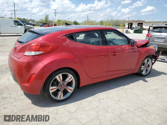 2016 Hyundai Veloster z VIN KMHTC6ADXGU270540, wystawiony jako Copart lot #54575165 z przebiegiem 122 606 mil mil oraz Szkody całkowita. Historia ofert i sprzedaży dostępna na DreamBid. Obrazek 3.