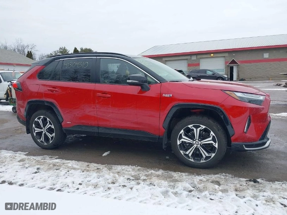 2022 Toyota RAV4 Prime XSE with VIN JTMEB3FVXND082100, listed as a IAAI auction lot 41304310 with NaN miles. Bid and sale history available at carsss.com. Image 13.