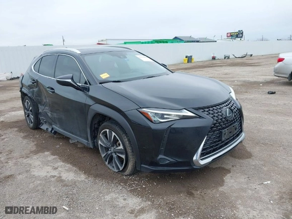 2019 Lexus UX with VIN JTHY3JBH8K2013667, listed as a IAAI auction lot 41635062 with 75,863 mi miles. Bid and sale history available at carsss.com. Image 1.