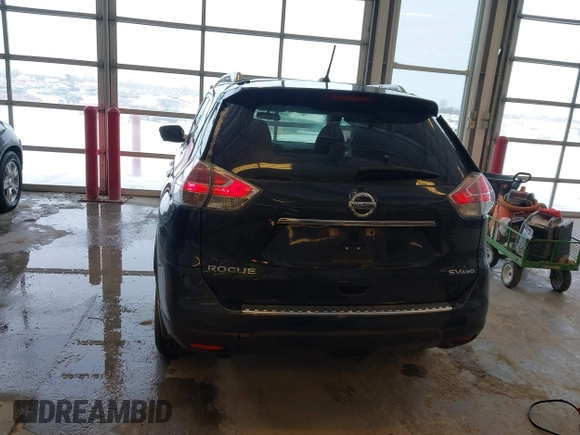 2016 Nissan Rogue SL with VIN 5N1AT2MVXGC811385, listed as a IAAI auction lot 41614291 with 153,998 mi miles and . Bid and sale history available at DreamBid. Image 16.
