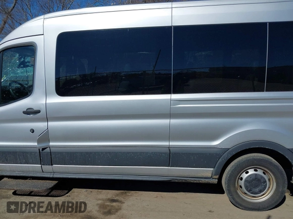 2016 Ford Transit Passenger XL with VIN 1FBZX2CM5GKA20891, listed as a IAAI auction lot 41677359 with 83,119 mi miles. Bid and sale history available at carsss.com. Image 14.