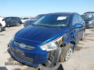 2015 Hyundai Accent GLS with VIN KMHCT4AE5FU907085, listed as a IAAI auction lot 41844688 with 156,384 mi miles. Bid and sale history available at carsss.com. Image 17.