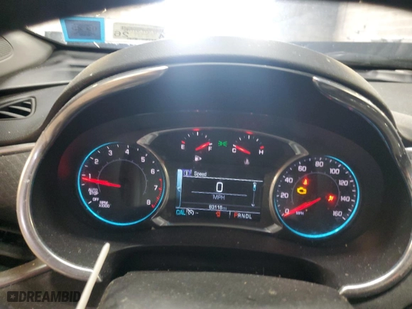 2016 Chevrolet Malibu LT with VIN 1G1ZE5ST0GF332131, listed as a Copart auction lot 53001265 with 83,116 mi miles and Salvage Title. Bid and sale history available at carsss.com. Image 9.
