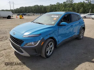 2022 Hyundai Kona SEL с VIN KM8K62AB6NU881964, выставлен на аукционе Copart как лот 56996795 с пробегом 60 606 миль миль и Списание • Salvage title. История ставок и продаж доступна на DreamBid. Изображение 1.