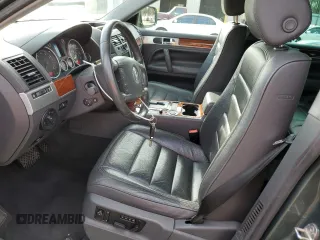2007 Volkswagen Touareg V6 with VIN WVGZE77L07D001858, listed as a Copart auction lot 45558915 with 214,875 mi miles and Salvage Title. Bid and sale history available at DreamBid. Image 7.