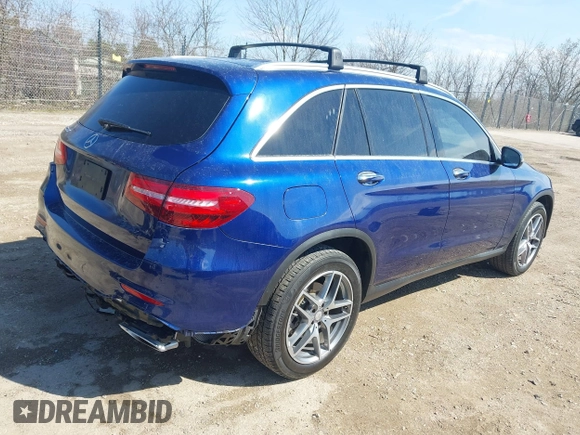 2017 Mercedes-Benz GLC with VIN WDC0G4JB8HF131862, listed as a IAAI auction lot 42109293 with 68,469 mi miles. Bid and sale history available at carsss.com. Image 4.