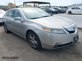 2009 Acura TL Tech with VIN 19UUA86529A012577, listed as a IAAI auction lot 41852402 with 152,416 mi miles. Bid and sale history available at carsss.com. Image 1.