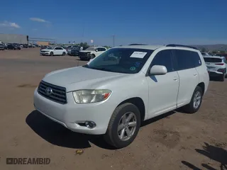 2009 Toyota Highlander with VIN JTEDS41A192082084, listed as a IAAI auction lot 42074005 with 201,324 mi miles. Bid and sale history available at carsss.com. Image 6.