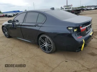 2018 BMW 7 Series 750i xDrive z VIN WBA7B0C52JG527205, wystawiony jako Copart lot #57452265 z przebiegiem 120 655 mil mil oraz Czysty tytuł • Clean title. Historia ofert i sprzedaży dostępna na DreamBid. Obrazek 2.