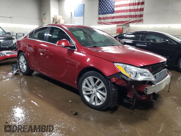 2014 Buick Regal z VIN 2G4GK5EX5E9299263, wystawiony jako Copart lot #50258925 z przebiegiem 33 127 mil mil oraz Szkoda całkowita • Salvage title. Historia ofert i sprzedaży dostępna na DreamBid. Obrazek 4.