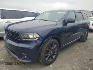 2017 Dodge Durango R/T with VIN 1C4SDJCT4HC797128, listed as a Copart auction lot 61119875 with 112,742 mi miles and Salvage title. Bid and sale history available at DreamBid. Image 1.