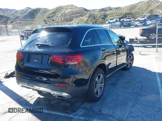 2021 Mercedes-Benz GLC with VIN W1N0G8DB6MF868330, listed as a IAAI auction lot 41835838 with 1 mi miles. Bid and sale history available at carsss.com. Image 4.