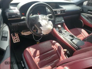 2015 Lexus RC 350 F Sport with VIN JTHHE5BC6F5005769, listed as a Copart auction lot 55967405 with 90,572 mi miles and Salvage title. Bid and sale history available at DreamBid. Image 8.