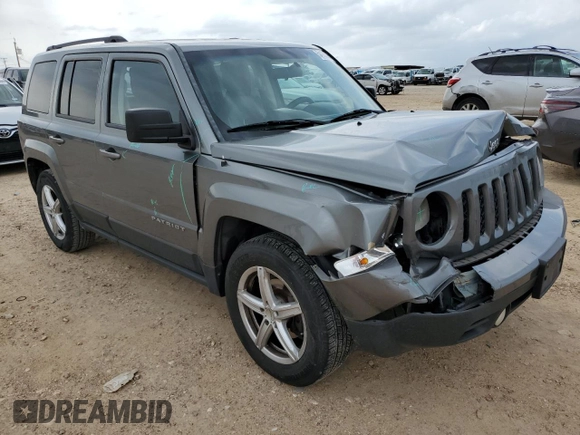 2012 Jeep Patriot Sport with VIN 1C4NJPBB3CD615181, listed as a Copart auction lot 54135685 with 154,174 mi miles and Salvage Title. Bid and sale history available at DreamBid. Image 4.