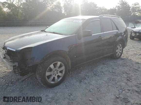 2007 Cadillac SRX with VIN 1GYEE63AX70155139, listed as a Copart auction lot 70524624 with 178,114 mi miles and Salvage Title. Bid and sale history available at carsss.com. Image 1.