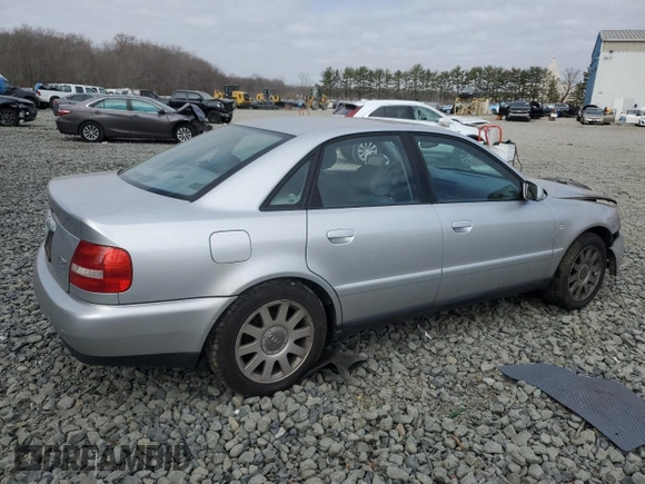 2001 Audi A4 with VIN WAUDC68D81A012246, listed as a Copart auction lot 48749525 with 60,876 mi miles and Salvage title. Bid and sale history available at DreamBid. Image 3.