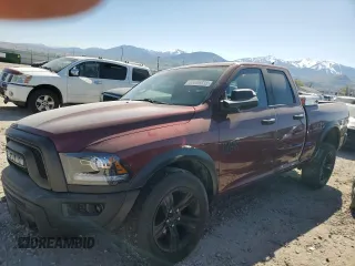 2021 Ram 1500 Warlock with VIN 1C6RR7GG1MS537311, listed as a Copart auction lot 53086835 with 56,384 mi miles and Salvage title. Bid and sale history available at DreamBid. Image 1.
