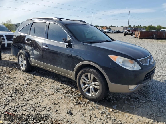 2011 Hyundai Veracruz GLS with VIN KM8NUDCC1BU173654, listed as a Copart auction lot 50954685 with 161,280 mi miles and Salvage Title. Bid and sale history available at DreamBid. Image 4.