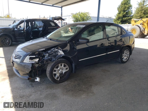 2012 Nissan Sentra S with VIN 3N1AB6AP9CL750908, listed as a Copart auction lot 59382105 with 151,622 mi miles and Salvage title. Bid and sale history available at DreamBid. Image 1.