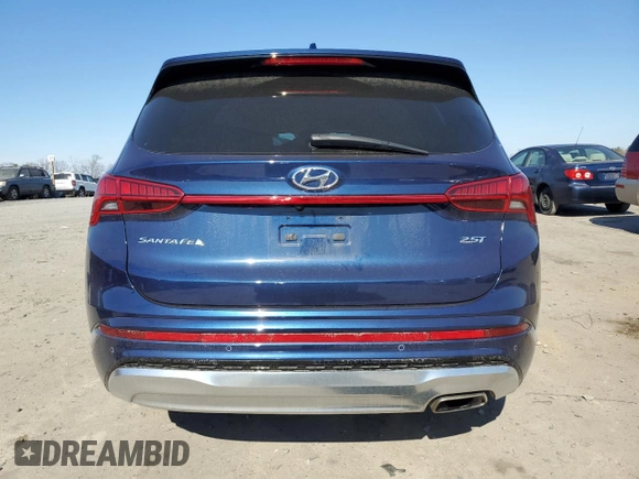 2023 Hyundai Santa Fe Calligraphy with VIN 5NMS54AL9PH576772, listed as a Copart auction lot 46833365 with 18,848 mi miles and Salvage Title. Bid and sale history available at carsss.com. Image 6.